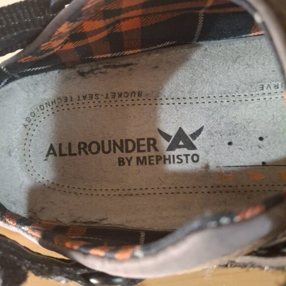 Allrounder by Mephisto Mary Jane Suede Sneakers - Women's Sz 8.5 - Picture 6 of 7